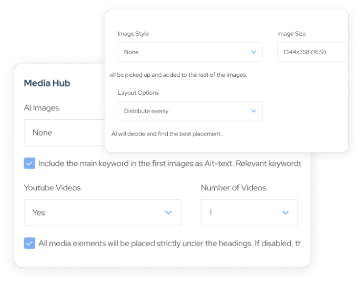 Application interface on laptop